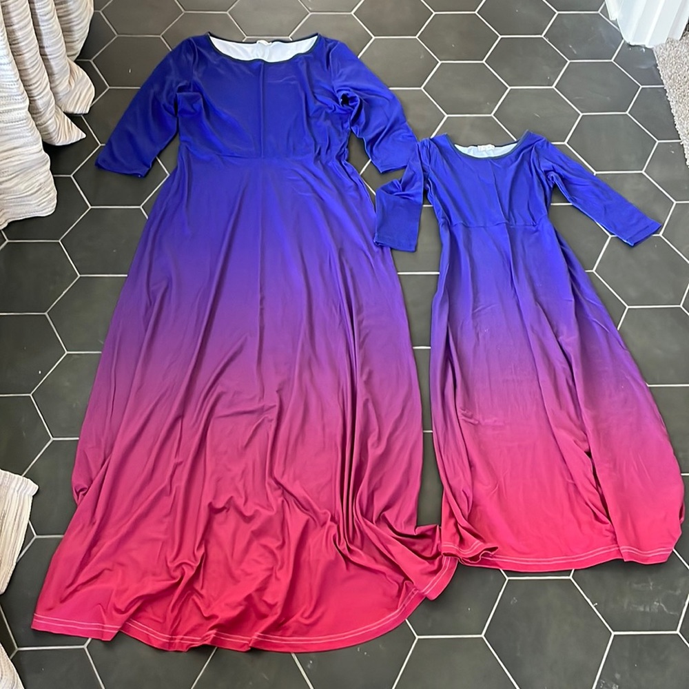 Emma & Elsa NWOT Mommy & Me Dresses